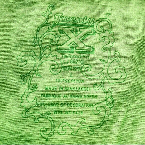 Green Ombré Western Snap Front Shirt Sz L - Picture 9 of 13